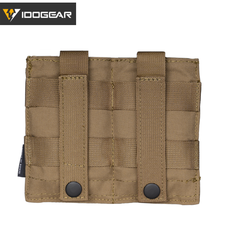 IDOGEAR Elastic Mag Pouch Double MOLLE Magazine Pouch for M4 5.56mm Magazines 3554-IDOGEAR INDUSTRIAL