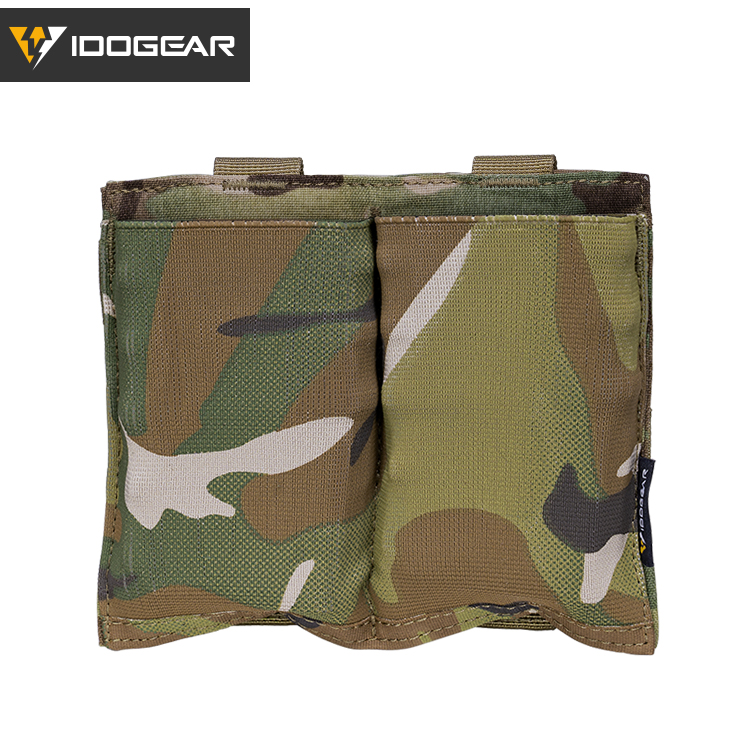 IDOGEAR Elastic Mag Pouch Double MOLLE Magazine Pouch for M4 5.56mm Magazines 3554-IDOGEAR INDUSTRIAL
