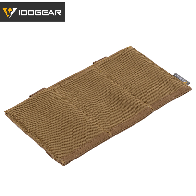 IDOGEAR Triple Mag Pouch Elastic Molle Magazine Pouches Open-top Carrier for M4/M16/AR Magazines 3555-IDOGEAR INDUSTRIAL