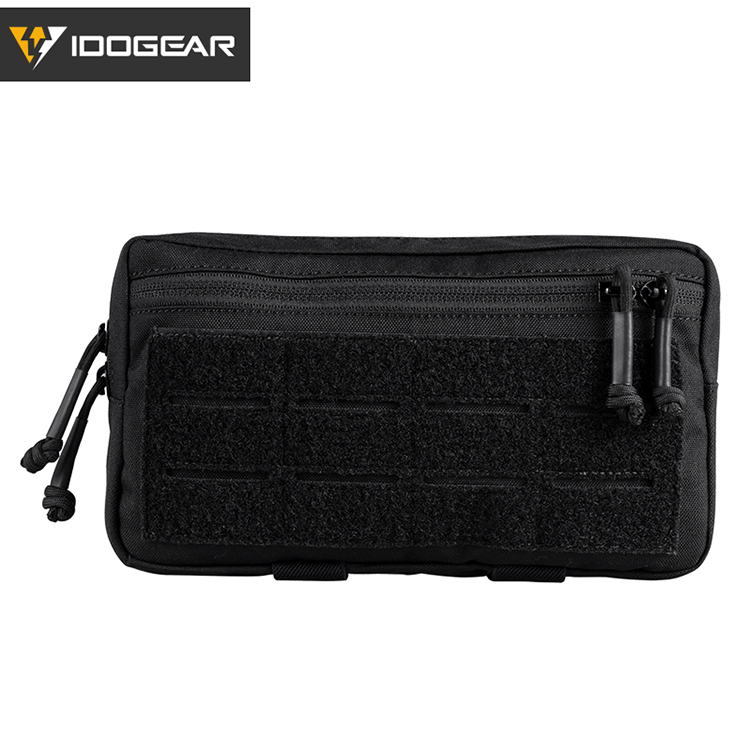 IDOGEAR SPORTS Tactical MOLLE Pouch Multi-Purpose EDC Admin Pouch Modular Utility Tools Bag 500D Nylon 3563-IDOGEAR INDUSTRIAL