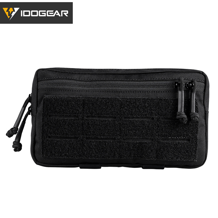 IDOGEAR SPORTS Tactical MOLLE Pouch Multi-Purpose EDC Admin Pouch Modular Utility Tools Bag 500D Nylon 3563-IDOGEAR INDUSTRIAL