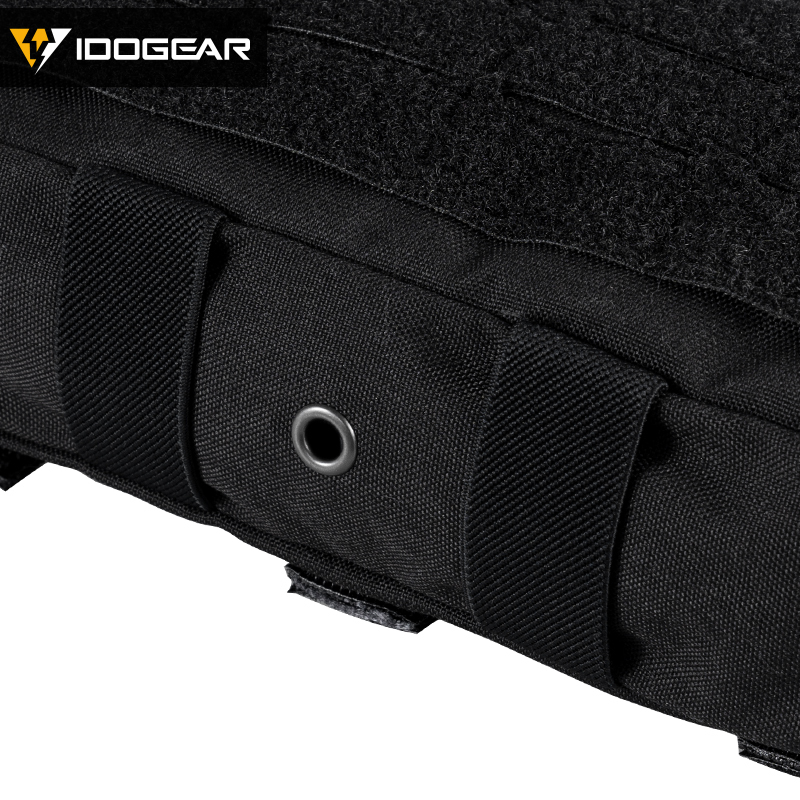 IDOGEAR SPORTS Tactical MOLLE Pouch Multi-Purpose EDC Admin Pouch Modular Utility Tools Bag 500D Nylon 3563