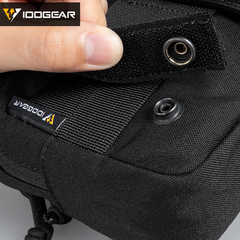 IDOGEAR SPORTS Tactical MOLLE Pouch Multi-Purpose EDC Admin Pouch Modular Utility Tools Bag 500D Nylon 3563