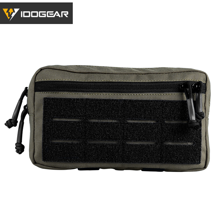 IDOGEAR SPORTS Tactical MOLLE Pouch Multi-Purpose EDC Admin Pouch Modular Utility Tools Bag 500D Nylon 3563-IDOGEAR INDUSTRIAL