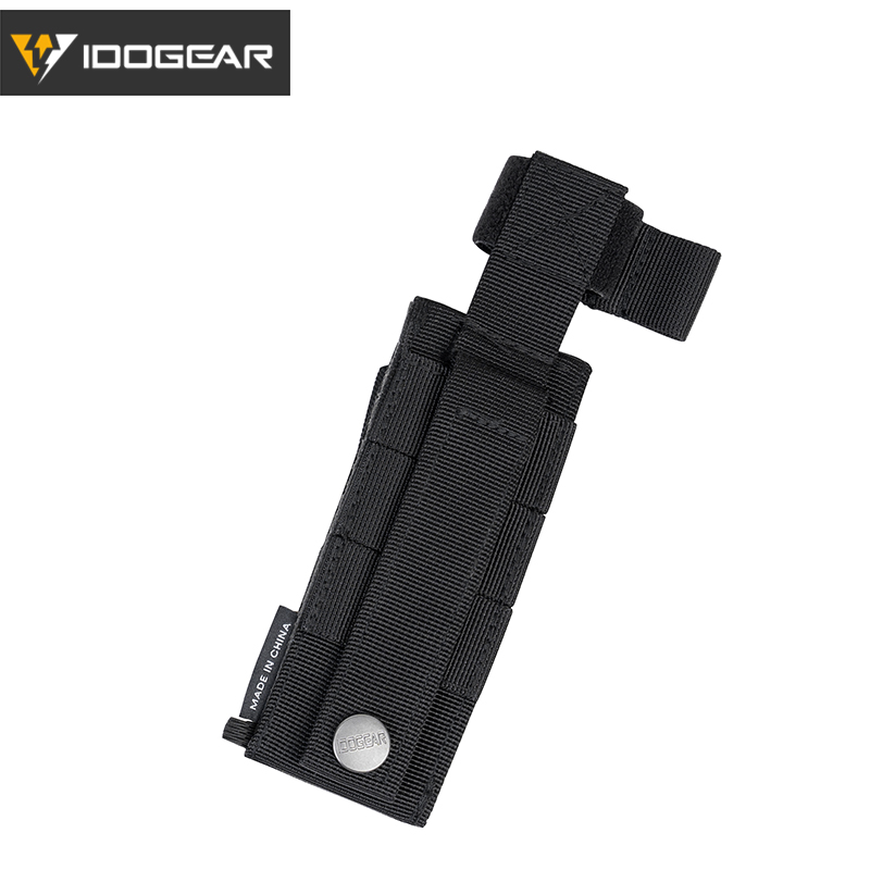 IDOGEAR Tactical Medical Tourniquet & Shear Pouch MOLLE EMT Scissor Tool Pouch EDC Tactical Gear Holder 3564