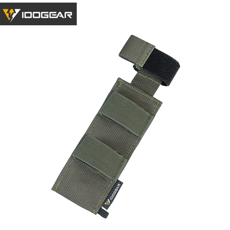 IDOGEAR Tactical Medical Tourniquet & Shear Pouch MOLLE EMT Scissor Tool Pouch EDC Tactical Gear Holder 3564