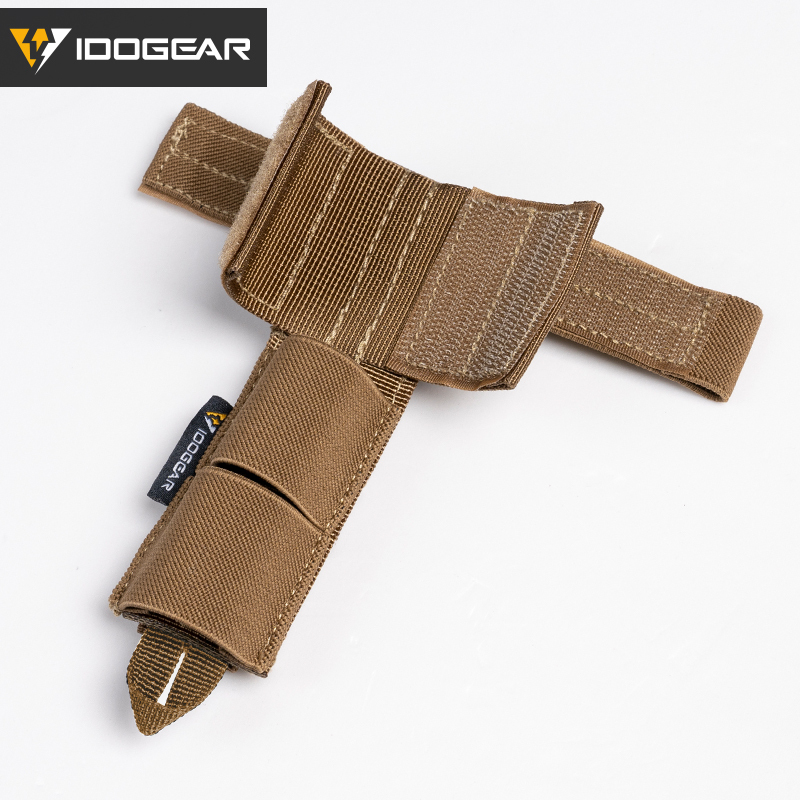 IDOGEAR Tactical Radio Antenna System Relocation Pouch Molle Pouch for PRC152 PRC148 MBITR 3565