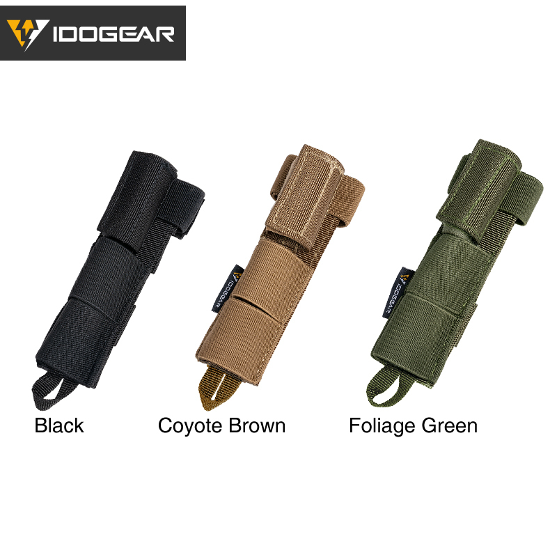IDOGEAR Tactical Radio Antenna System Relocation Pouch Molle Pouch for PRC152 PRC148 MBITR 3565