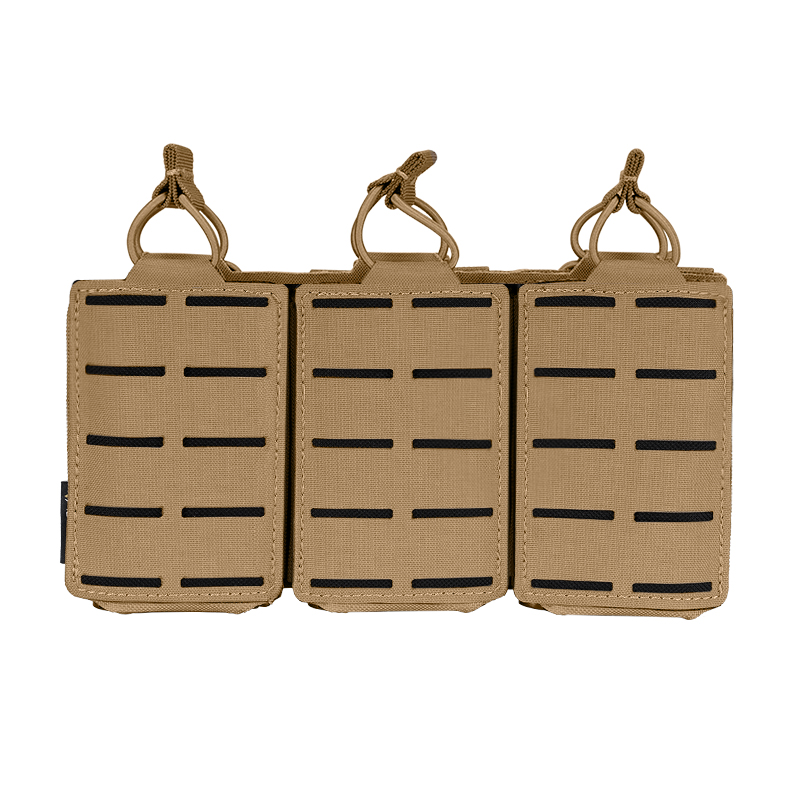 IDOGEAR Tactical LSR 556 Mag Pouch Triple Mag Carrier MOLLE Pouch Laser Cut 3567
