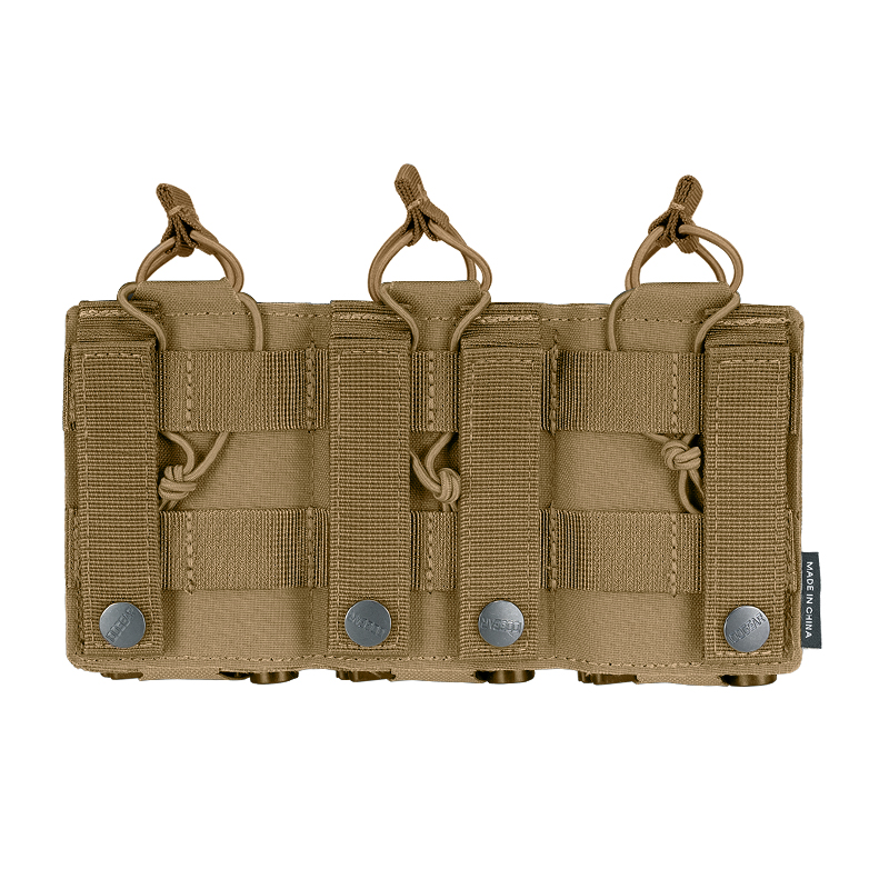 IDOGEAR Tactical LSR 556 Mag Pouch Triple Mag Carrier MOLLE Pouch Laser Cut 3567