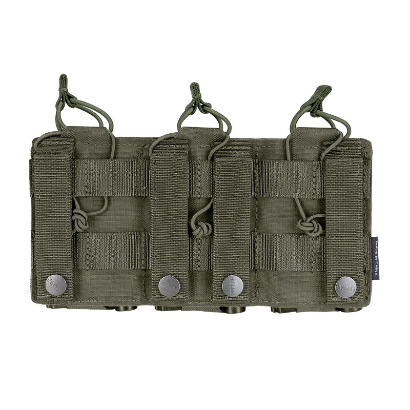 IDOGEAR Tactical LSR 556 Mag Pouch Triple Mag Carrier MOLLE Pouch Laser Cut 3567