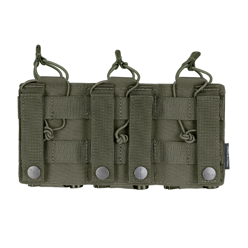 IDOGEAR Tactical LSR 556 Mag Pouch Triple Mag Carrier MOLLE Pouch Laser Cut 3567