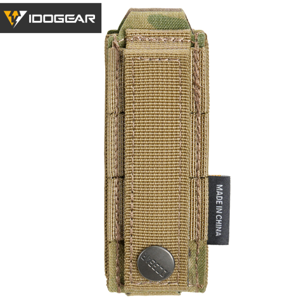IDOGEAR Single Utility Storage Pouch Laser Cut MOLLE Gear Holder for Outdoor 3568