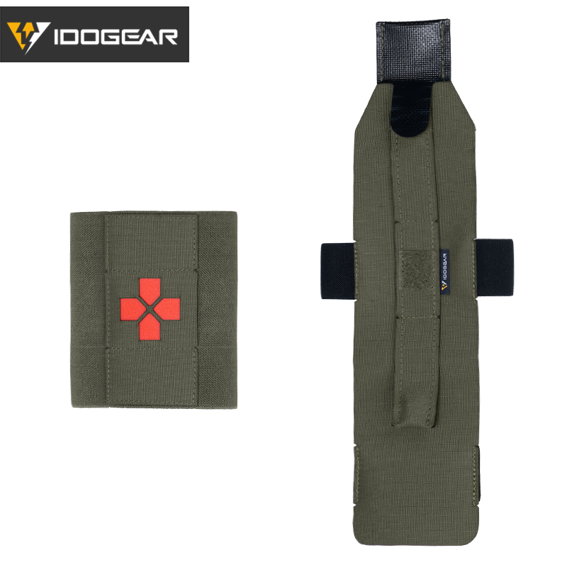 IDOGEAR Micro Med kit Medical Pouch Tactical Molle Pouch First Aid Kits Bag 3571