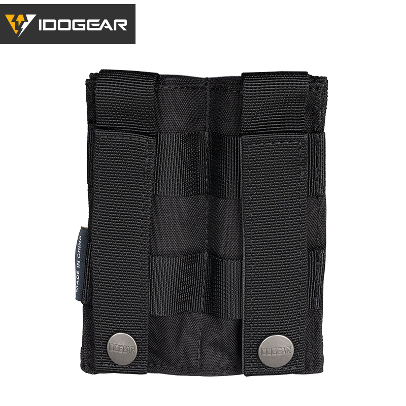 IDOGEAR Tactical Double Open Top Mag Pouch 9mm Fast Draw MOLLE Mag Carrier Carrier 3572-IDOGEAR INDUSTRIAL