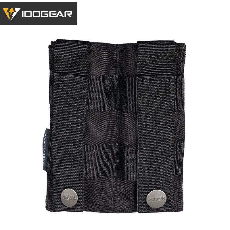 IDOGEAR Tactical Double Open Top Mag Pouch 9mm Fast Draw MOLLE Mag Carrier Carrier 3572-IDOGEAR INDUSTRIAL