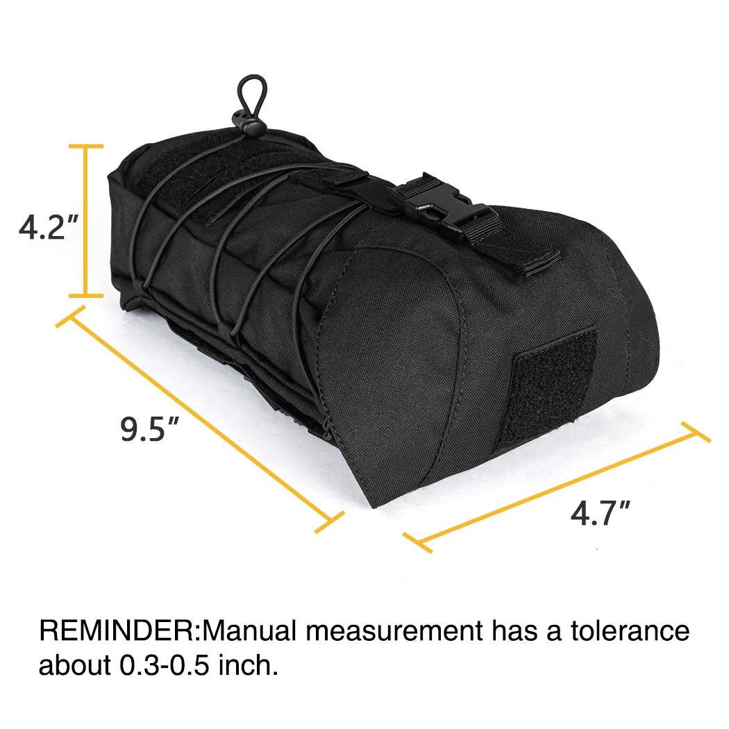 IDOGEAR Tactical GP Pouch General Purpose Utility Pouch MOLLE Sundries Recycling Bag Tactical Gear 3574