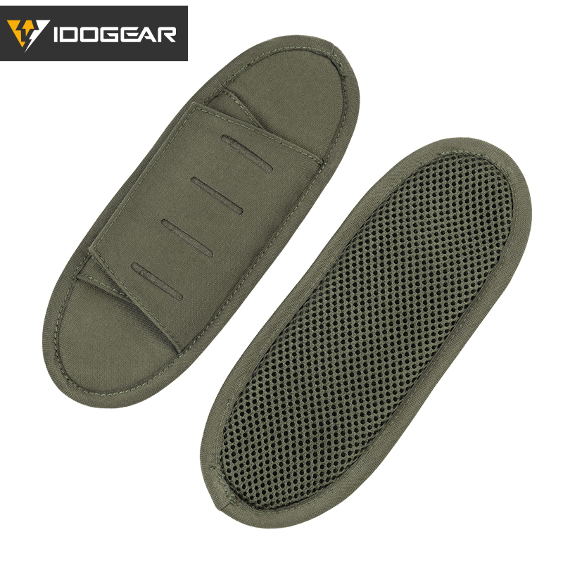 IDOGEAR Plate Carrier Shoulder Pads Set Cushion Pads For Tactical Vest Backpack 3575