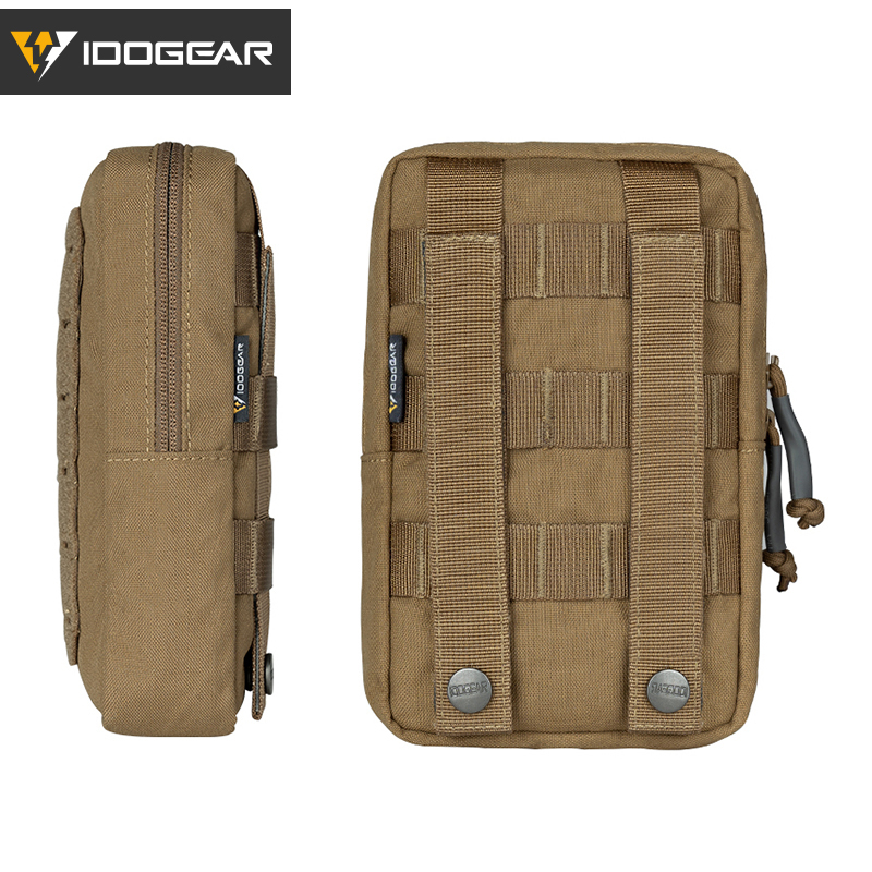 IDOGEAR Tactical MOLLE Pouch Multi-Purpose Compact EDC Small Utility Pouch 3578