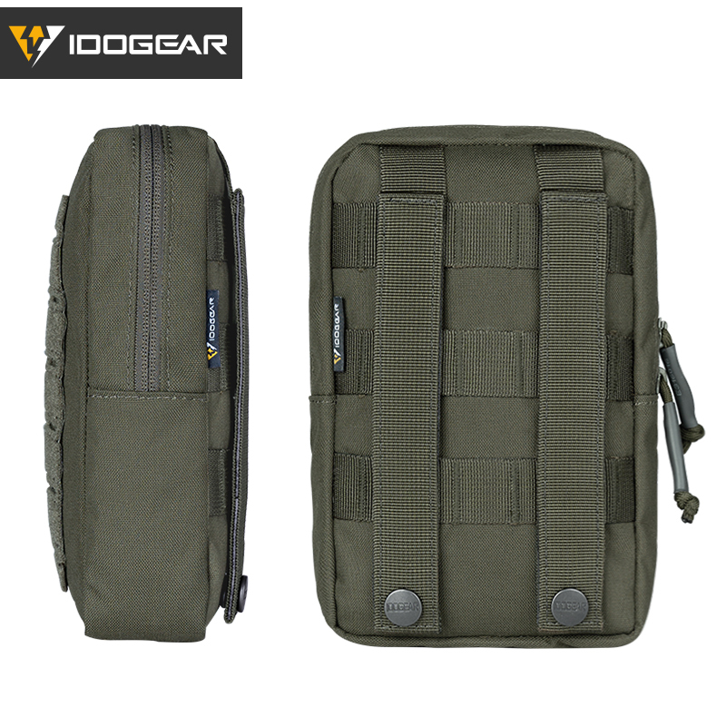 IDOGEAR Tactical MOLLE Pouch Multi-Purpose Compact EDC Small Utility Pouch 3578