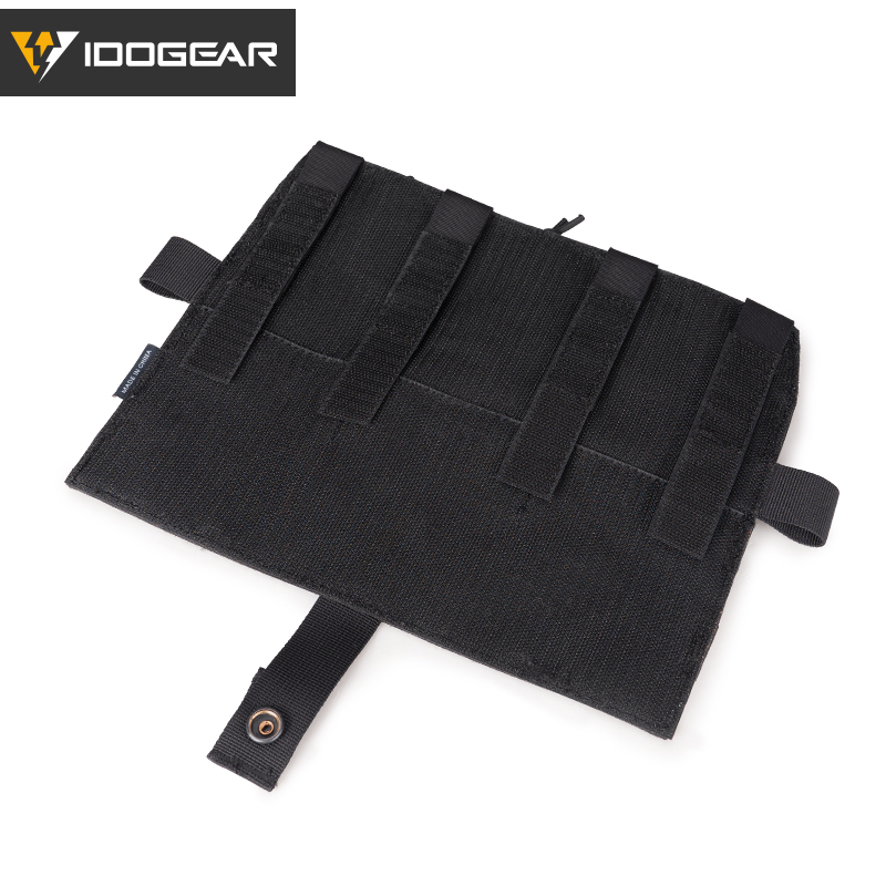 IDOGEAR Utility Outdoor Gear Detachable Molle Flap Triple Pouch 5.56mm/7.62mm Tool Pouch For AVS JPC2.0 3579