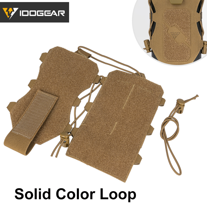 IDOGEAR Tactical Water Bottle Pouch Adjustable Straps Kettle Carrier Holder For Outdoor Sports 500D Nylon 3580