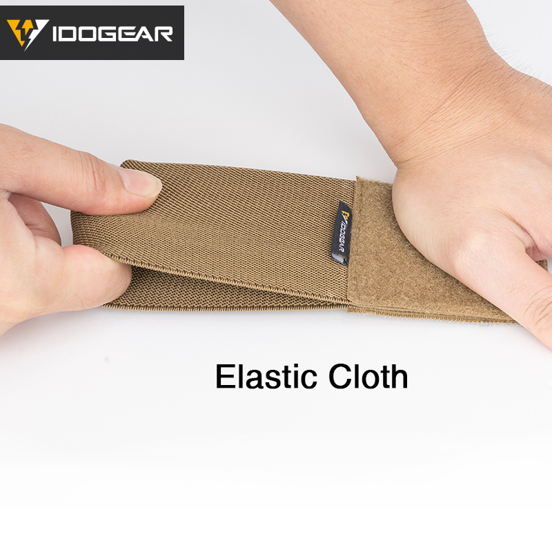 IDOGEAR Tactical Elastic Tourniquet Holder TQ Holster with Hook and Loop for Tactical Belt Duty Belt 3581