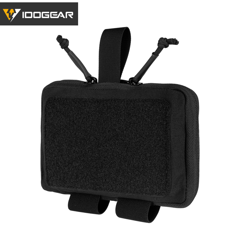 IDOGEAR Tactical Belt Medical Pouch First Aid Pouch MOLLE Admin Pouch Military Utility Pouch EDC Tool Pouch 500D Nylon 3583-IDOGEAR INDUSTRIAL