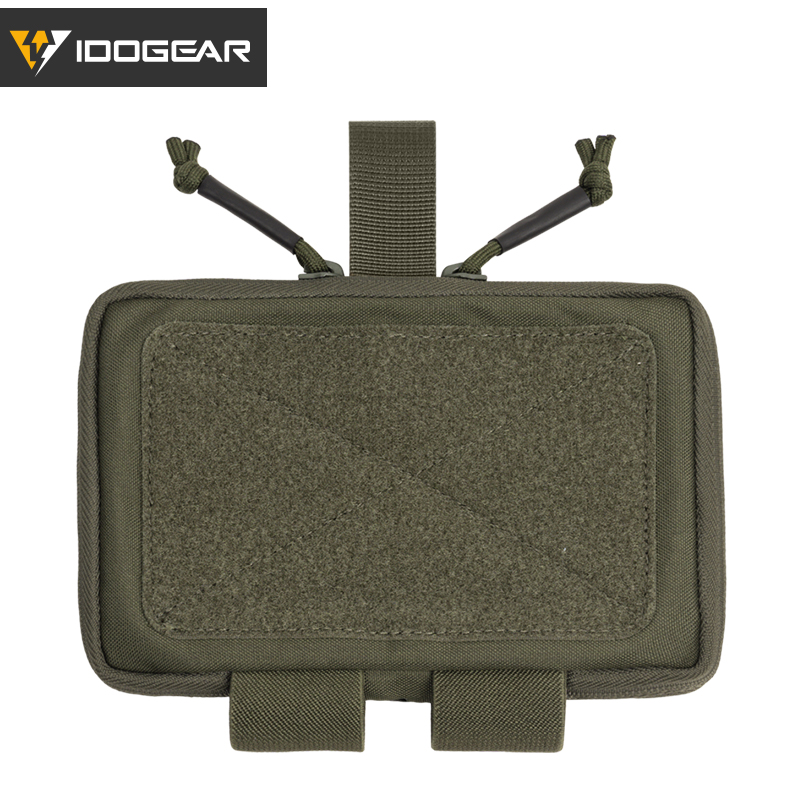 IDOGEAR Tactical Belt Medical Pouch First Aid Pouch MOLLE Admin Pouch