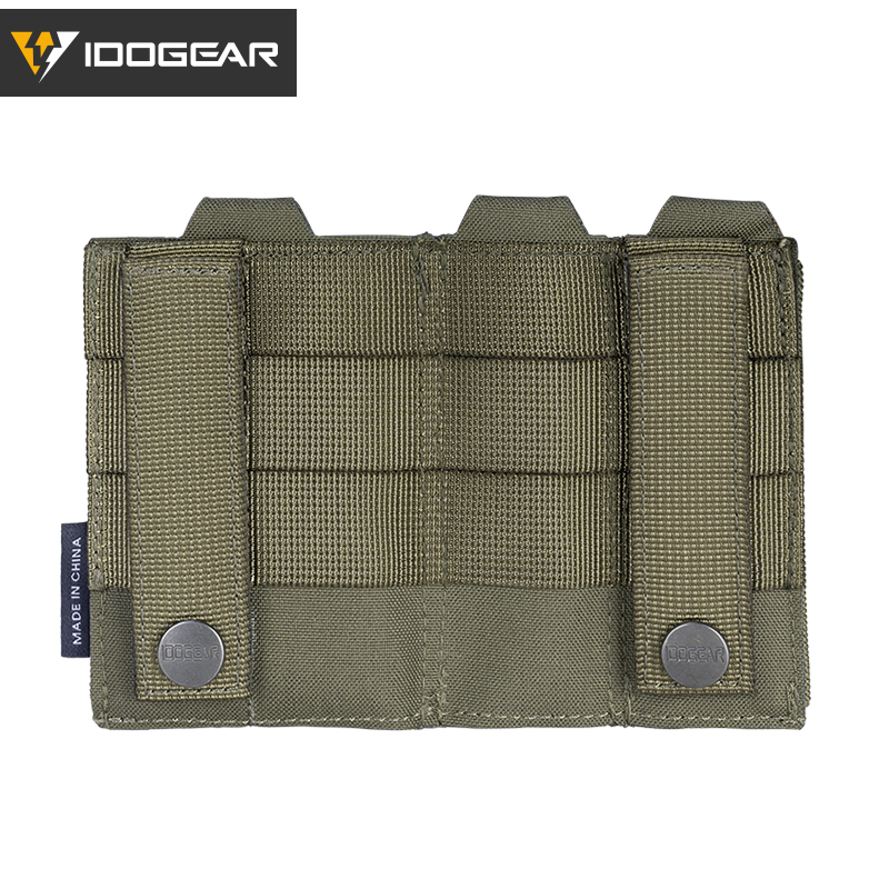 IDOGEAR Tactical Triple Mag Pouch Mag Carrier 9mm 5.56 Molle Pouch Laser Cut Design 3586-IDOGEAR INDUSTRIAL