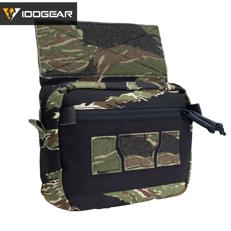 IDOGEAR Tactical Drop Pouch Multi-Function Abdominal Fanny Pack  Waist Bag Tactical EDC Combat Pouch 3587