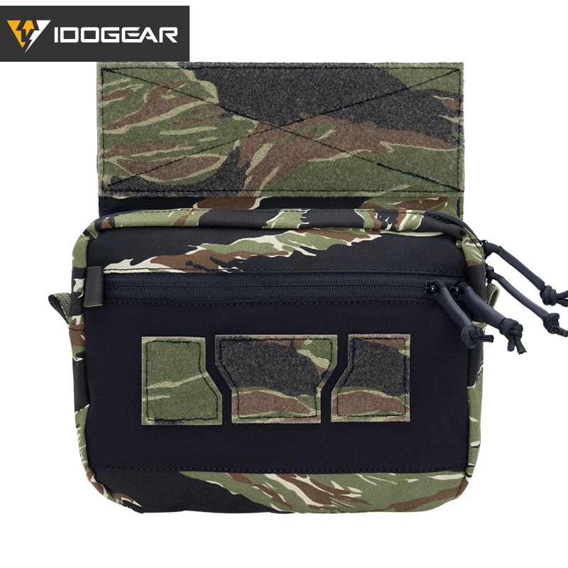IDOGEAR Tactical Drop Pouch Multi-Function Abdominal Fanny Pack  Waist Bag Tactical EDC Combat Pouch 3587