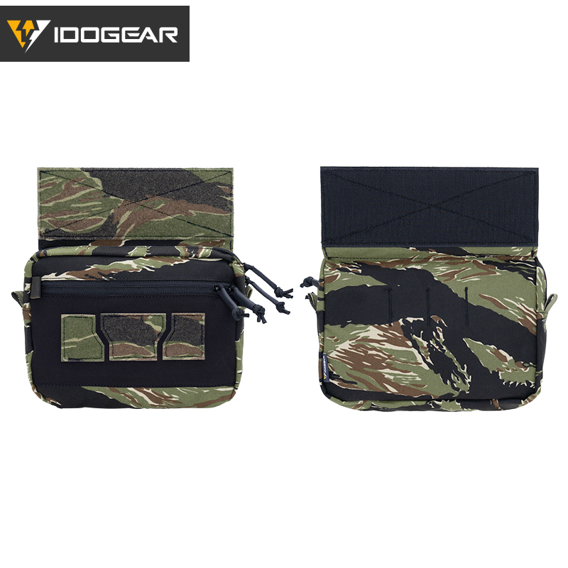 IDOGEAR Tactical Drop Pouch Multi-Function Abdominal Fanny Pack  Waist Bag Tactical EDC Combat Pouch 3587