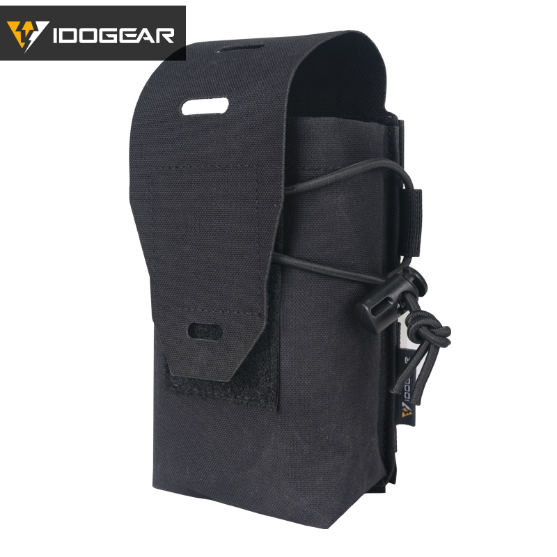 IDOGEAR Tactical Double Magazine Pouch For 5.56 Mag MOLLE Multi-function Pouch Military Mag Carrier Hunting 3594-IDOGEAR INDUSTRIAL