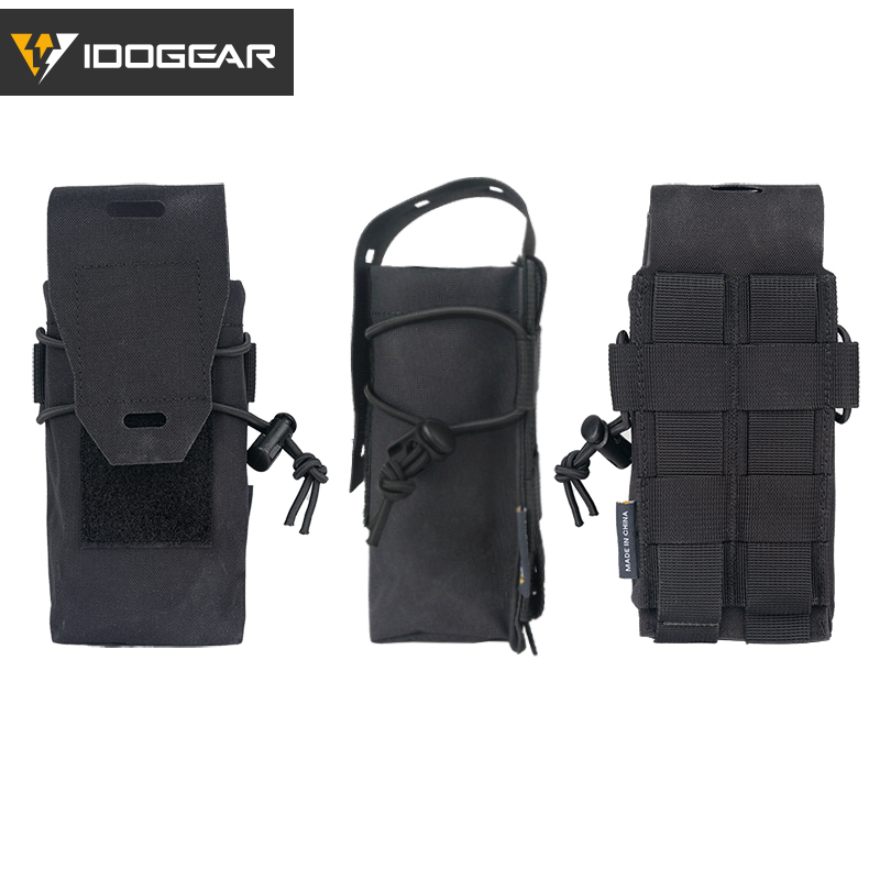 IDOGEAR Tactical Double Magazine Pouch For 5.56 Mag MOLLE Multi-function Pouch Military Mag Carrier Hunting 3594-IDOGEAR INDUSTRIAL