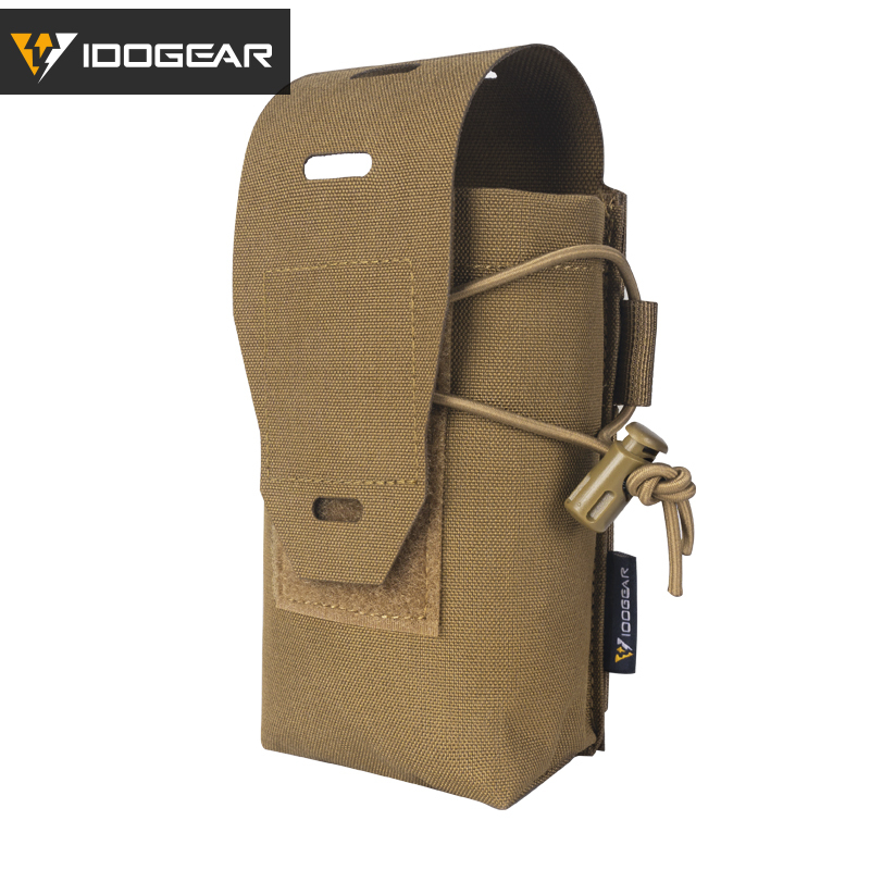 IDOGEAR Tactical Double Magazine Pouch For 5.56 Mag MOLLE Multi-function Pouch Military Mag Carrier Hunting 3594-IDOGEAR INDUSTRIAL