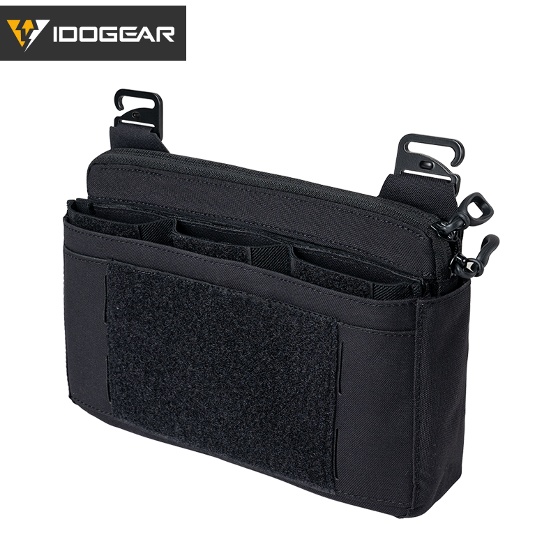 IDOGEAR Tactical DOPE Pouch Set 556 Triple Mag Pouch+Front Flap+Insert Pouch 