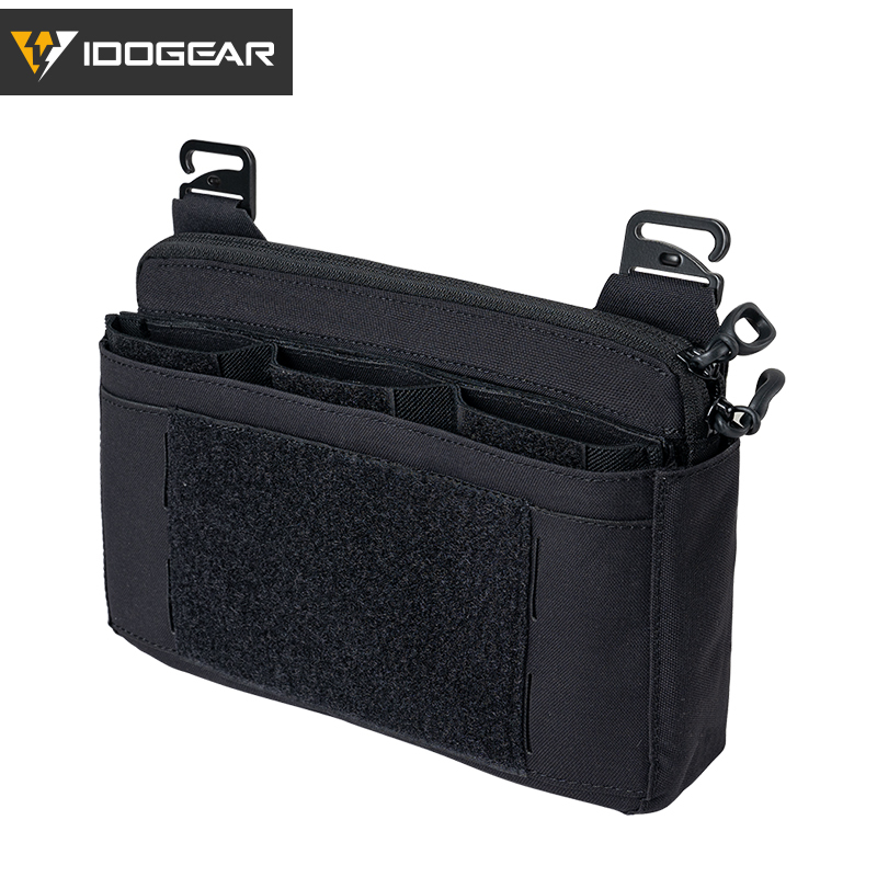 IDOGEAR Tactical DOPE Pouch Set 556 Triple Mag Pouch+Front Flap+Insert Pouch 