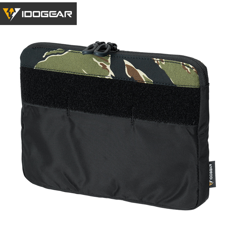 IDOGEAR Tactical DOPE Front Flap Insert Pouch Kangaroo Insert Pocket Inner Pouch Hook&Loop 3597