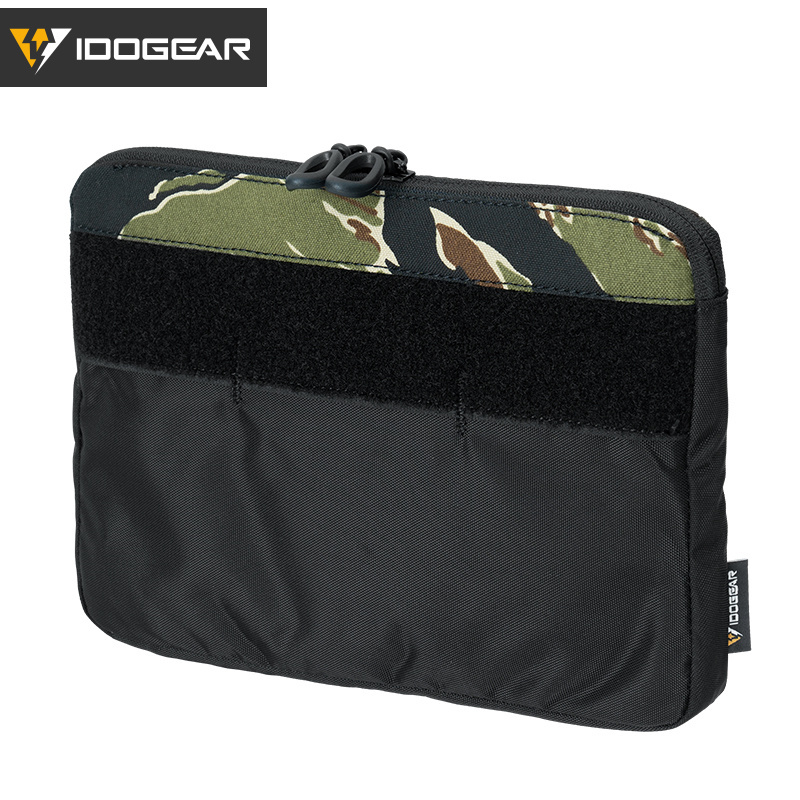IDOGEAR Tactical DOPE Front Flap Insert Pouch Kangaroo Insert Pocket Inner Pouch Hook&Loop 3597