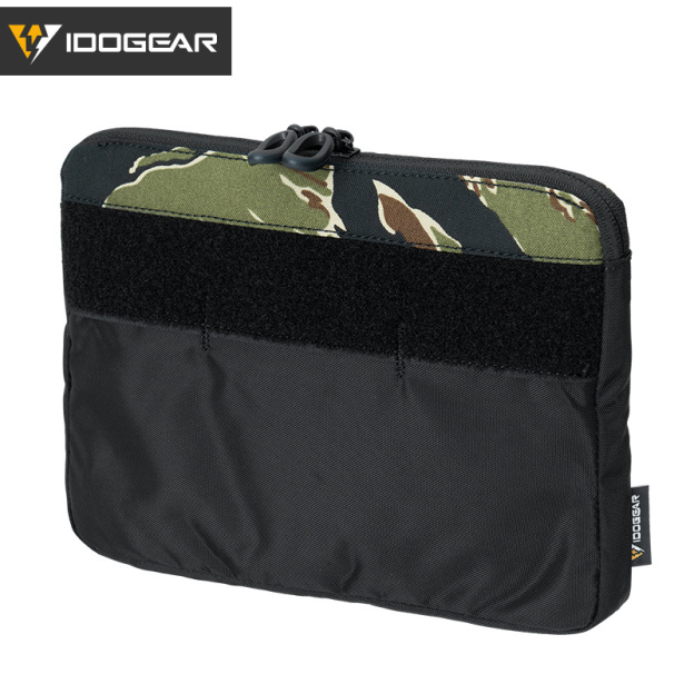 IDOGEAR Tactical DOPE Front Flap Insert Pouch Kangaroo Insert Pocket Inner Pouch Hook&Loop 3597