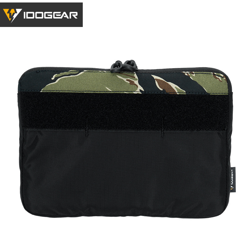 IDOGEAR Tactical DOPE Front Flap Insert Pouch Kangaroo Insert Pocket Inner Pouch Hook&Loop 3597