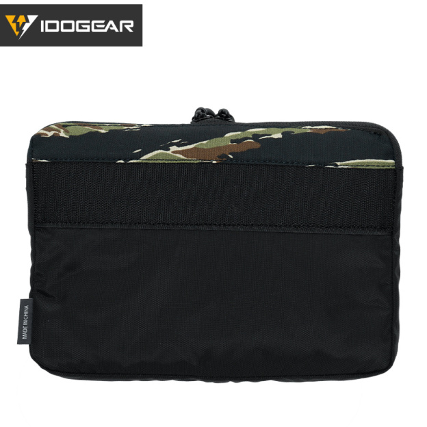 IDOGEAR Tactical DOPE Front Flap Insert Pouch Kangaroo Insert Pocket Inner Pouch Hook&Loop 3597
