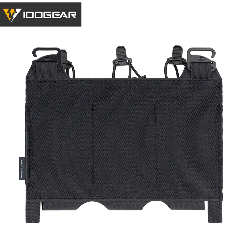 IDOGEAR Tactical Triple Magazine Pouch For 5.56mm FERRO STYLE TEAR Front Flap For FCPC V5 FCSK JPC Vest Airsoft Wargame 3599-IDOGEAR INDUSTRIAL