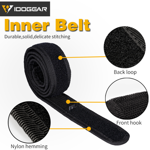 IDOGEAR 2" Tactical Belt Style Riggers Belt MOLLE Heavy Duty Belt System with 1.75" Inner Belt For Men 3414-IDOGEAR INDUSTRIAL