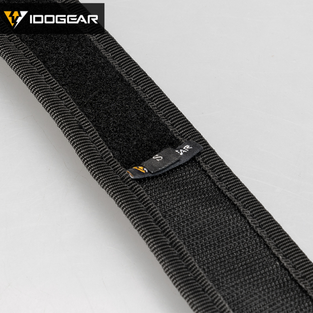 IDOGEAR Inner Belt for Tactical Duty Belt with Hook and Loop Liner Black 1.75" 3418