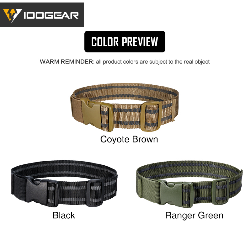 IDOGEAR Tactical Leg Strap Thigh Strap for Thigh Holster Leg Hanger with Quick-Release Buckle for Men 3419