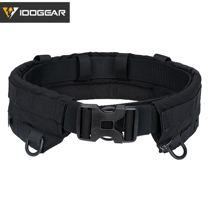 IDOGEAR Tactical Belt MOLLE Military Belt Modular Rigger's Belt