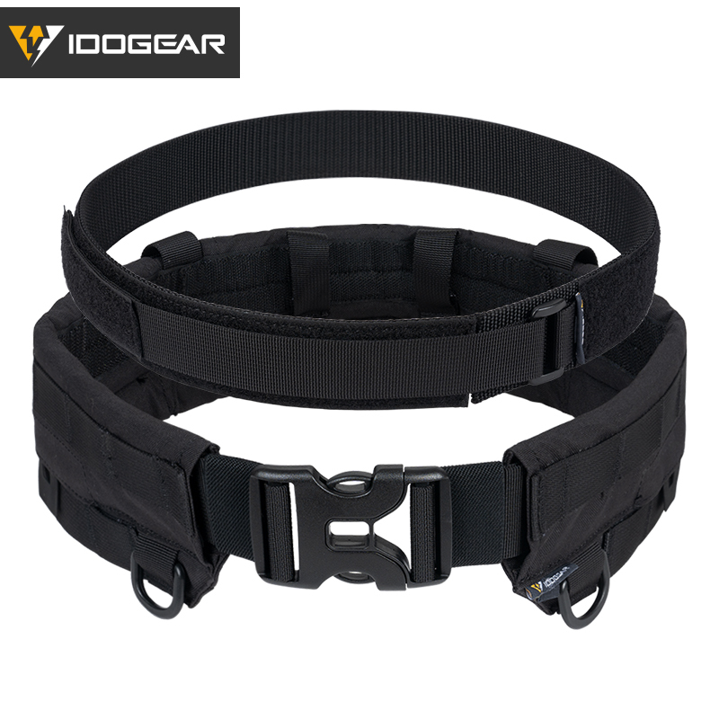 IDOGEAR Tactical MOLLE Belt Modular Rigger's Belt With Inner Belt 3424