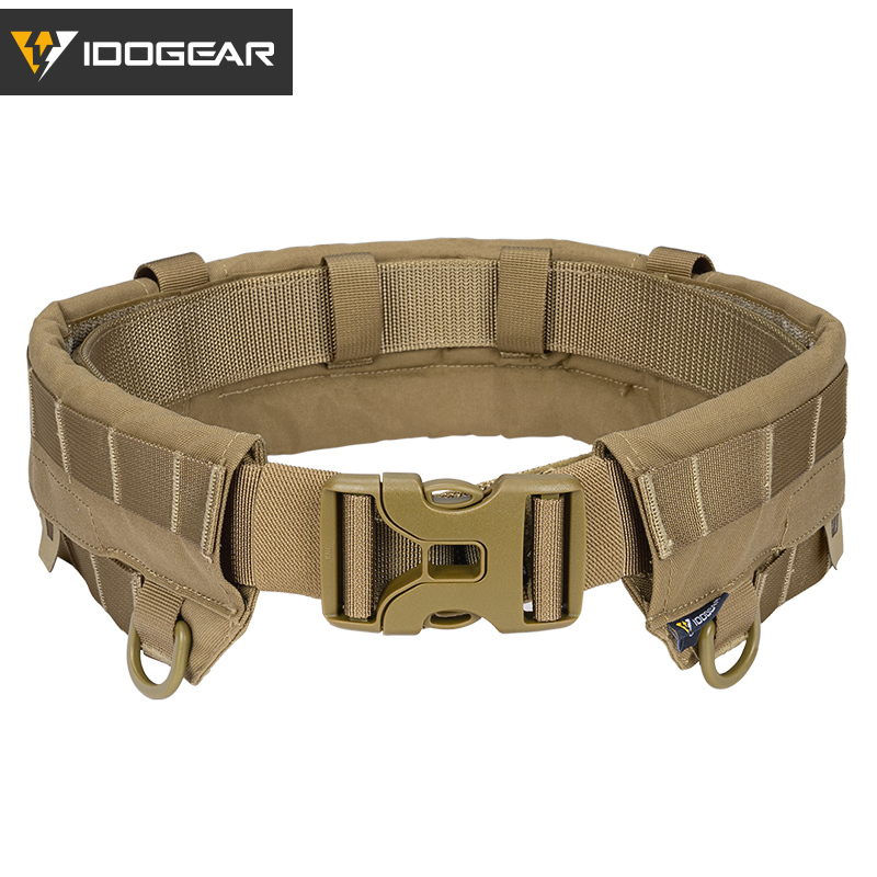 IDOGEAR Tactical MOLLE Belt Modular Rigger's Belt With Inner Belt 3424